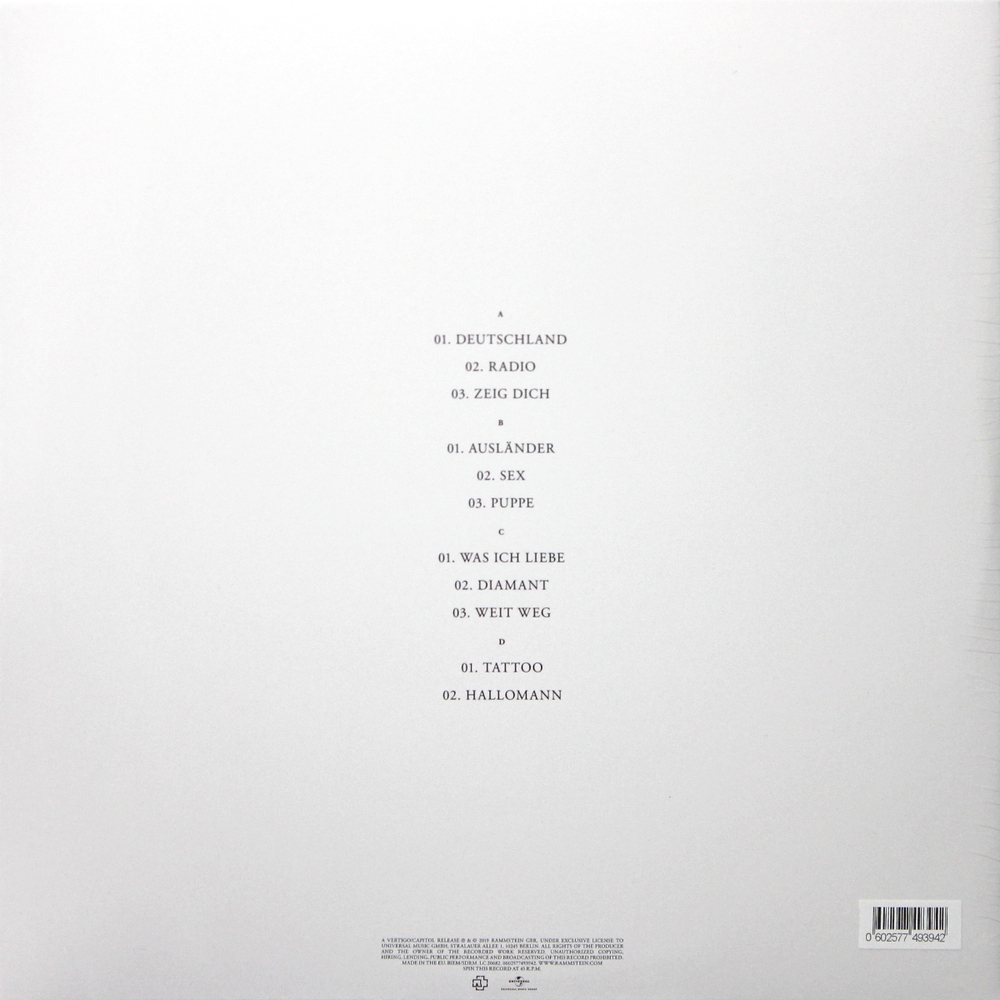 Rammstein / Rammstein (2LP)