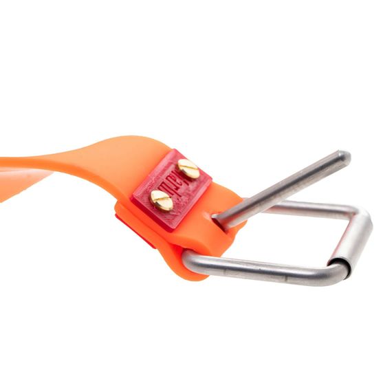 Грузовой ремень силиконовый с марсельской пряжкой Marlin Красный