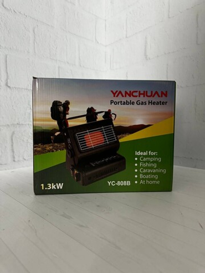 Печка под газ балончик 2в1