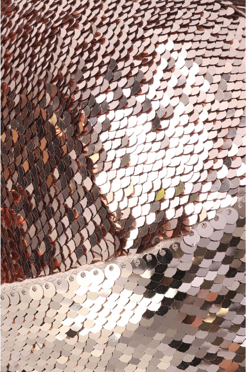 Шапочка с пайетками золотая