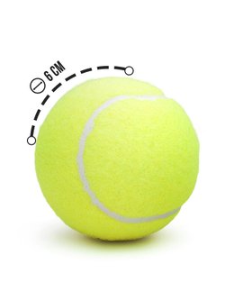 Набор мячей для большого тенниса 3 шт., диаметр 60 мм (00-5732)