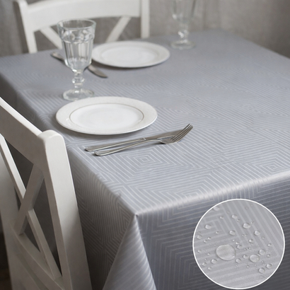 Скатерть тканевая водоотталкивающая 150*220 см