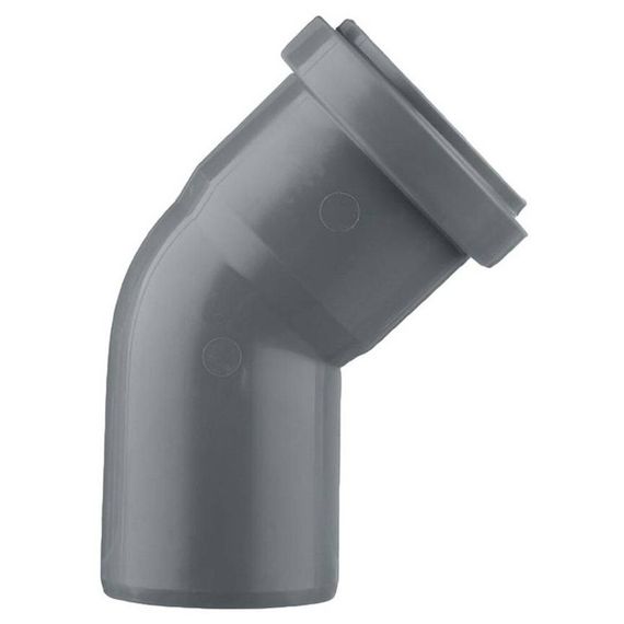 Отвод TEBO 50 45гр. для внут. канал., арт. 013020313 (170)