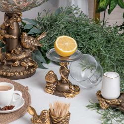 Сувенир Лимонница Зарничка Лайм Бронза