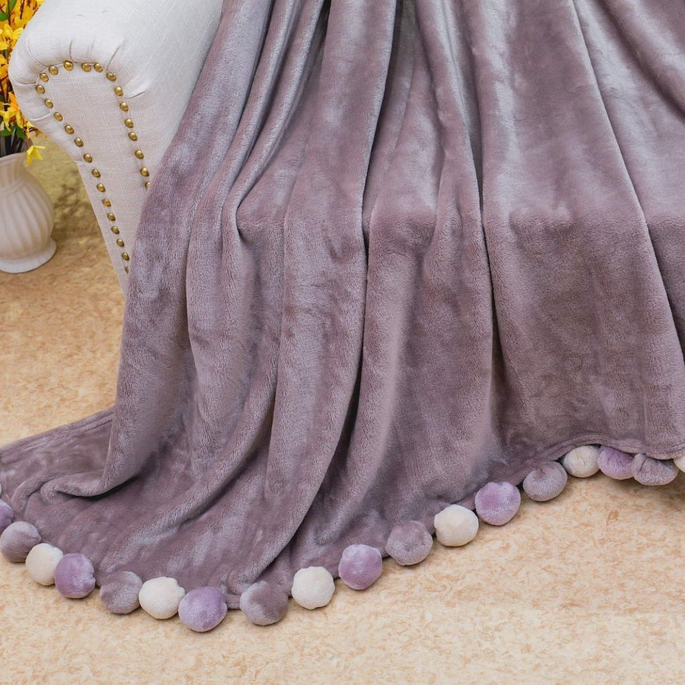 Плед 220x240 Sofi De MarkO Multi-ball кофе Китай фото