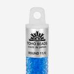 Японский бисер TOHO Round 11/0 (№3B), прозрачный