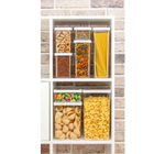 Емкость для сыпучих продуктов СТЕП 0,65л 10х10х9,5см