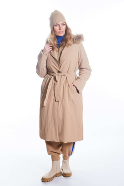 УТЕПЛЕННОЕ ПАЛЬТО С ЖИЛЕТОМ