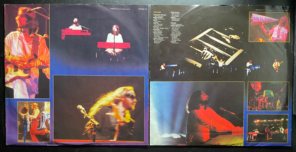 Supertramp - Paris 2LP (Европа 1980г.)