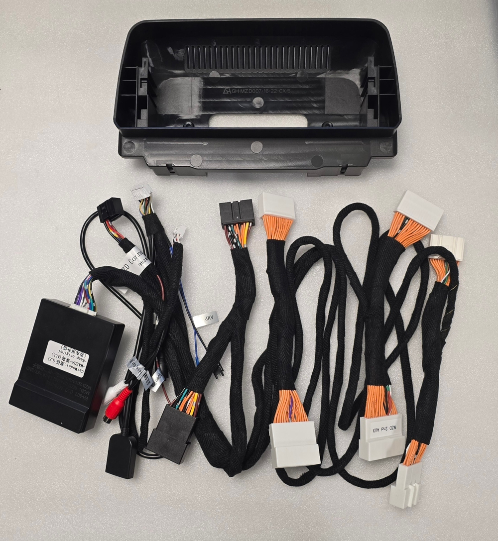 Магнитола для Mazda CX-5 KF 2017-2020 (поддержка Bose и 360) - Carmedia HP-M1211 монитор 12.3" в стиле BMW на Android 11, 8+128Гб, CarPlay, 4G SIM-слот