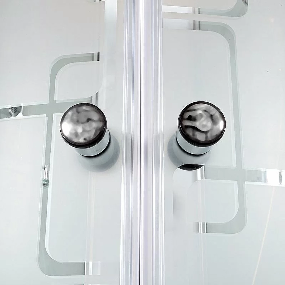 Душевая кабина DTO ЕМ4590 LED 90х90