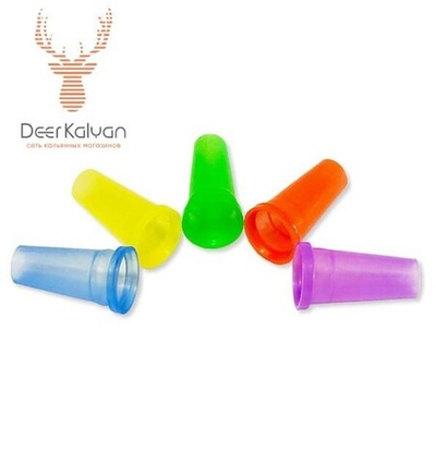 Мундштуки Одноразовые для Кальяна (Разноцветные) 100 шт.