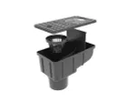 Трап уличный Gidrolica Rain ТУ-30.16,6.20 — пластиковый с крышкой глухой