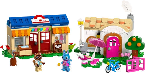 Конструктор LEGO Animal Crossing 77050 Уголок Нука и дом Рози