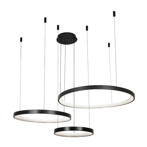 Подвесной светодиодный cветильник LED4U L8806-800-580-380 BK