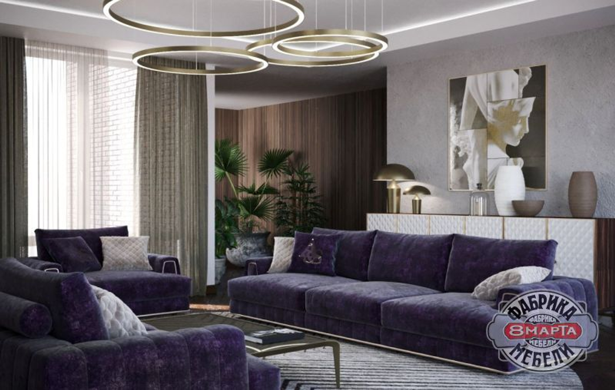 прямой диван Дискавери