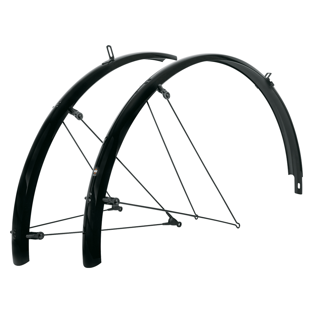 Комплект крыльев BLUEMELS BASIC 28", 45 MM черный