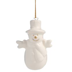 ПОДВЕСКА НА ЁЛКУ "СНЕГОВИК" 4,5*2,5*7 СМ