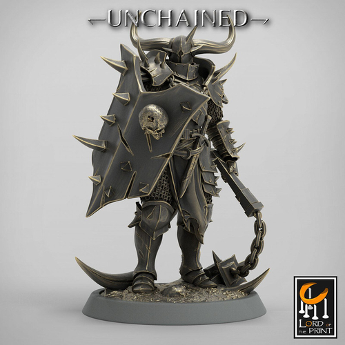 Soldier Человек Воин Паладин Варвар Файтер Рыцарь миниатюра для dnd, днд, pathfinder, фентези, Настольная игра, НРИ, Варгейм, РПГ