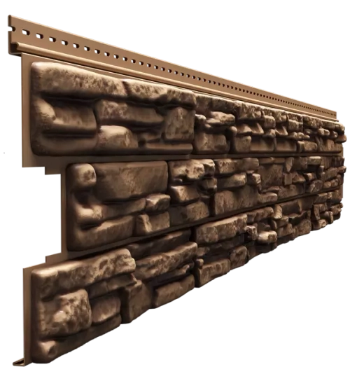 Сайдинг Docke LUX ROCKY Кедровый орех 1787*285мм 0,51м2