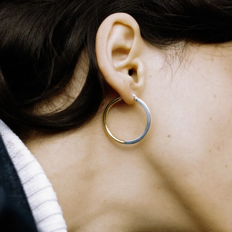 Серьги Золотые Кольца