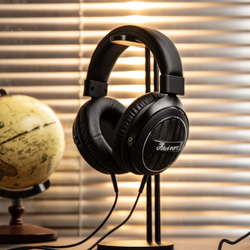 Наушники проводные Kiwi Ears Ellipse, полноразмерные, 3.5 мм, 6.3 мм, черные