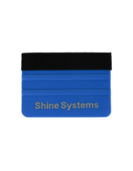 Shine Systems Выгонка мягкая синяя с черной микрофиброй, 10x7,2см
