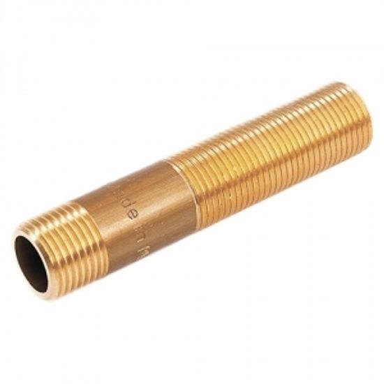 Сгон Stout 3/4"x150 мм. НР с наружной резьбой латунный SFT-0032-034150