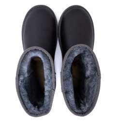 UGG Mens Classic Short Metallic Grey