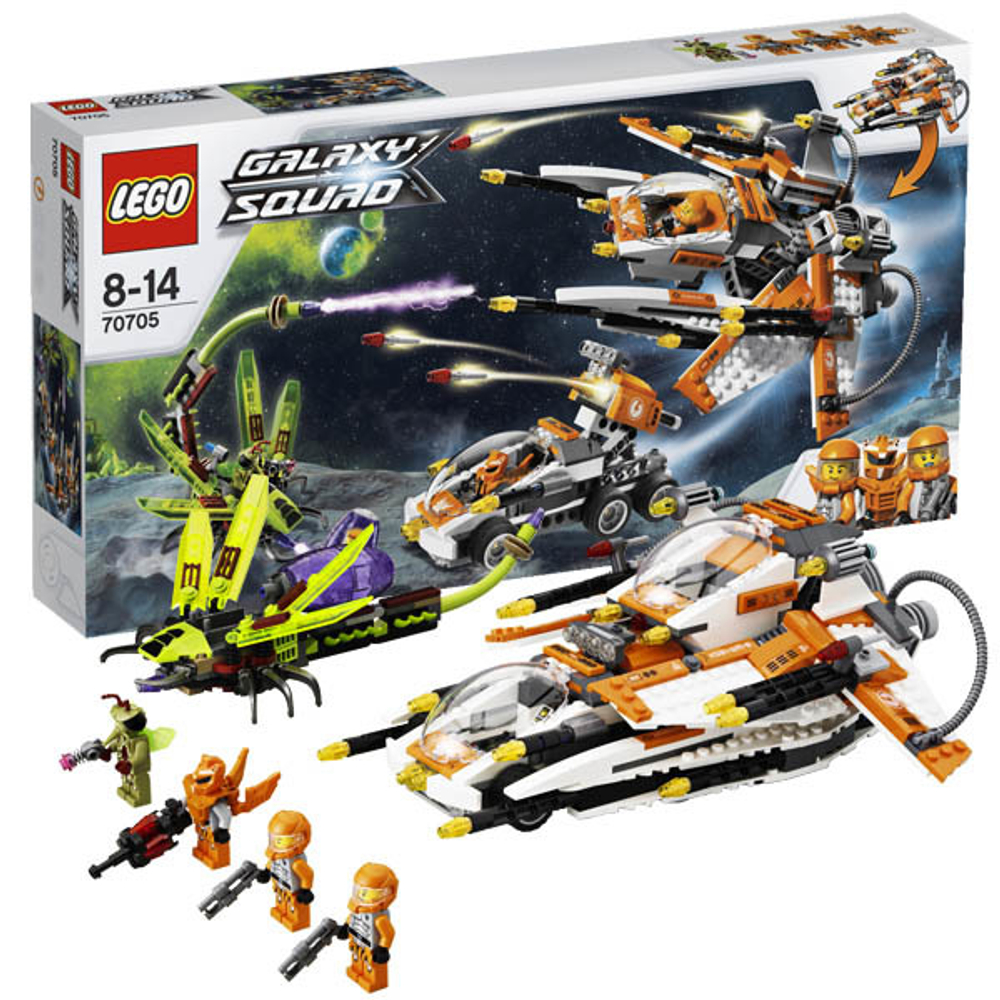 LEGO Galaxy Squad: Охотник за инсектоидами 70705 — Галактический отряд — LEGO Galaxy Squad: Bug Obliterator 70705