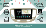 Магнитола для KIA Rio 2005-2011 - Vaycar VA27-1106 на Android 13, 8-ядер, 4G SIM-слот
