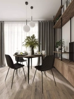 Кварц-винил SPC AlixFloor City Line 5 мм Дуб Дымчатый Темный 2.009 м2