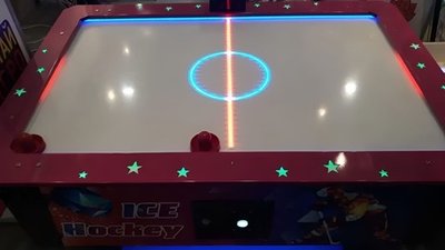 Детский аэрохоккей (180х110х75 см) с подсветкой пола