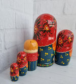 Матрешка "с курочкой" традиция 5мест