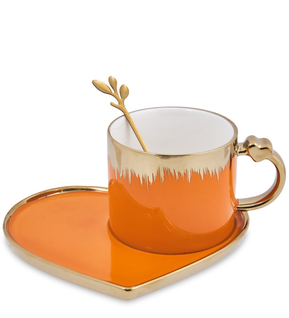 MUG-417/4 Чайная пара «Сердце»