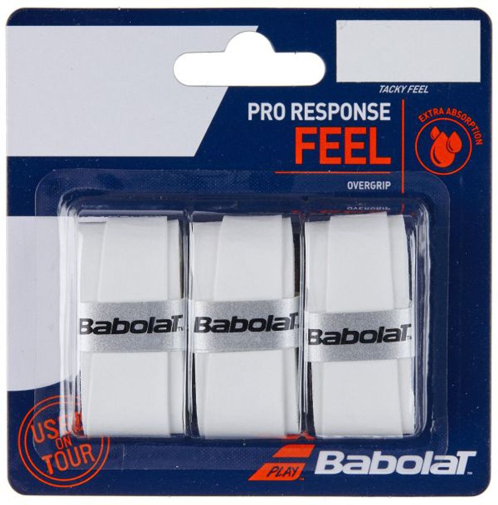 Теннисные намотки Babolat Pro Response white 3P