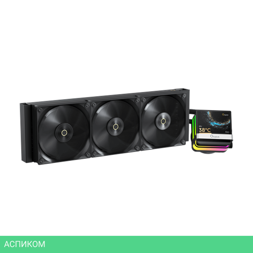 Система жидкостного охлаждения для процессора Ocypus Sigma L36 PRO BK Black (Sigma-L36-BK3ANWL00P-GL)