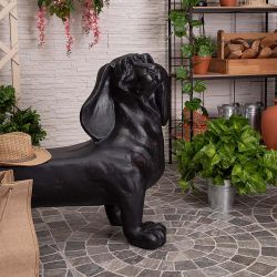 Садовая скамейка Такса Клякса средняя правосторонняя