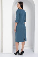 Платье Простота в деталях (джинс) П12622-5 LT Collection