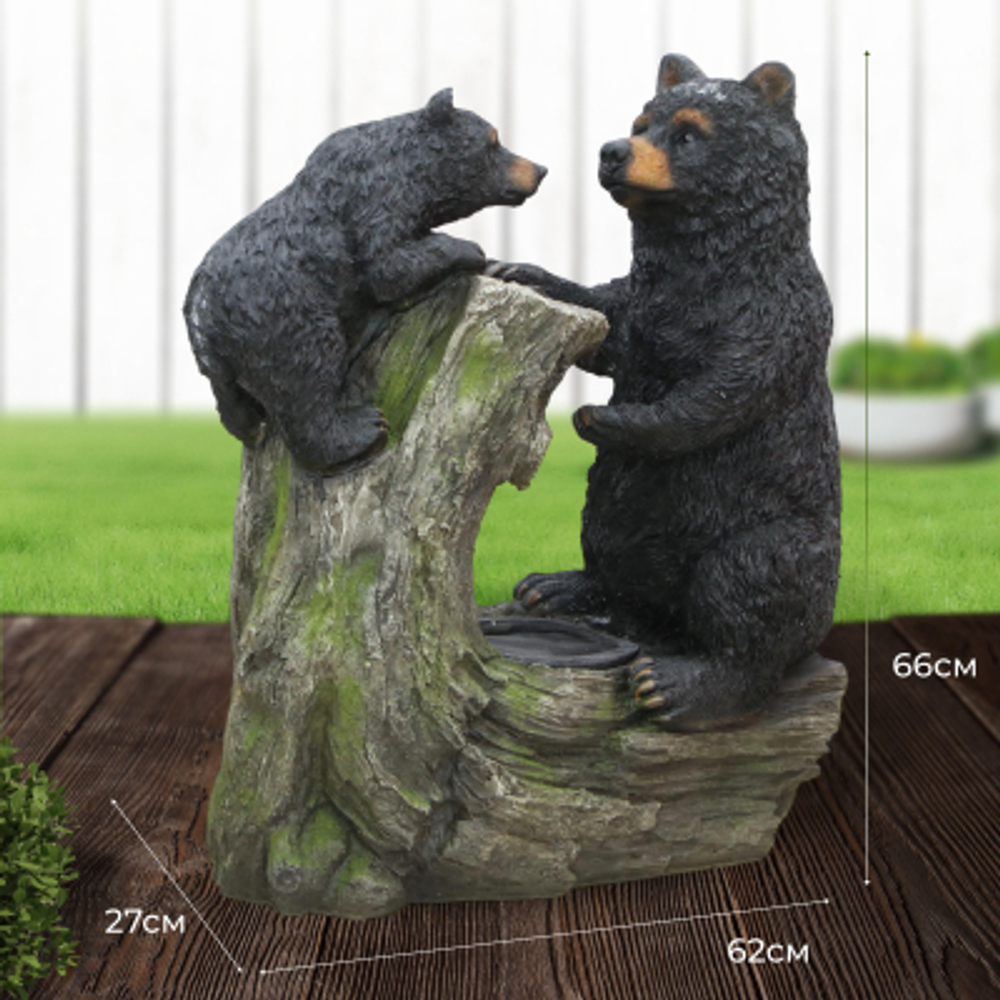 Фонтан Haomei Fountain медведи 62х27х66 см