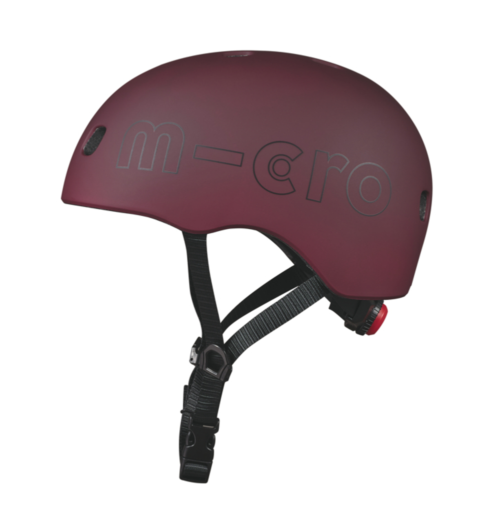 Шлем Micro - бордовый (M) BOX