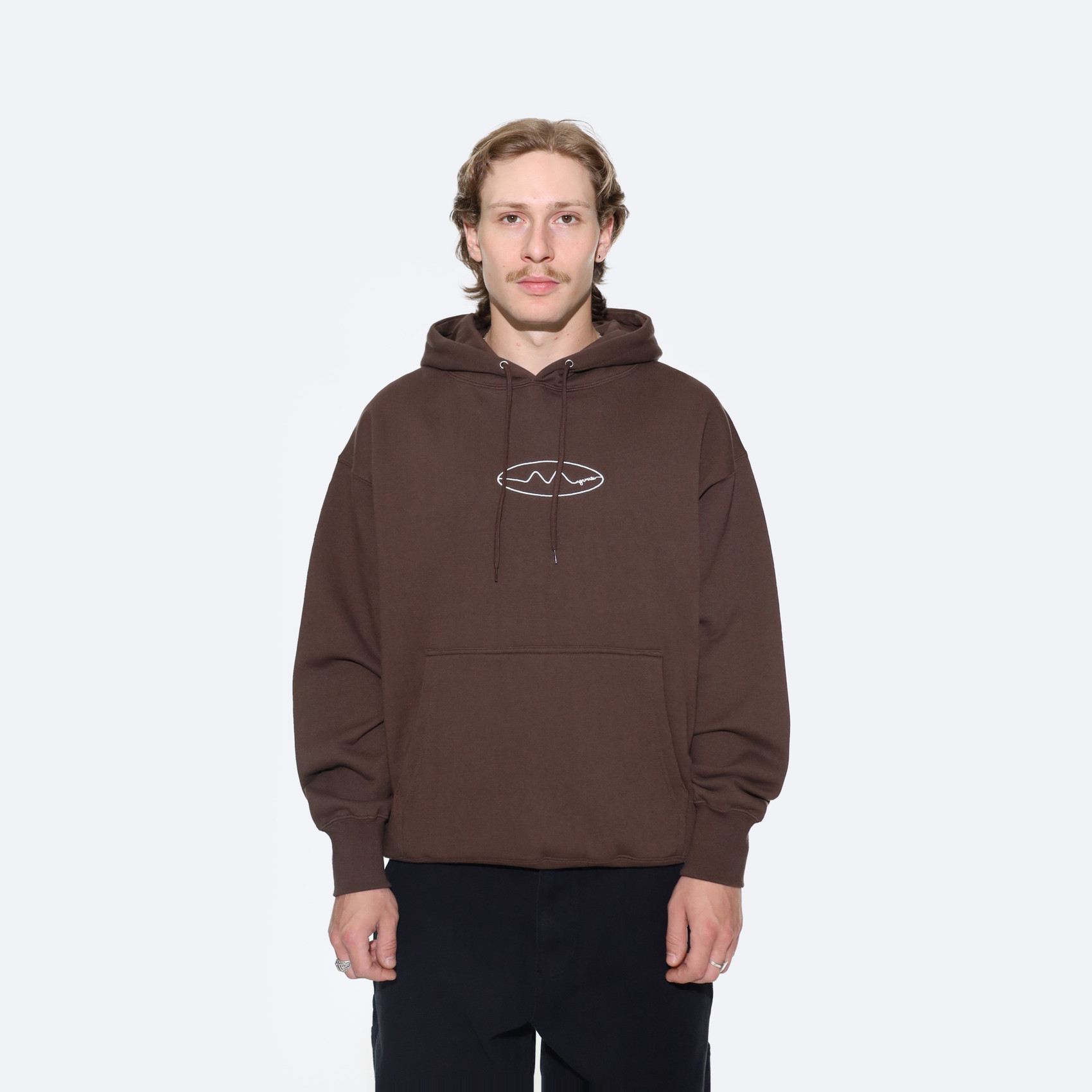 Худи Magamaev Base hoodie (brown) артикул: - купить в магазине Дайс