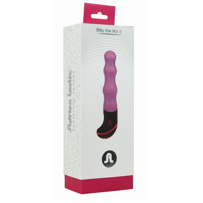 Водонепроницаемый вибратор Billy the Kid 2 (10 режимов, 10 скоростей) (Цвет: розовый с черным)