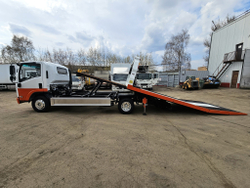 ISUZU ELF 4.5 т. эвакуатор со сдвижной платформой