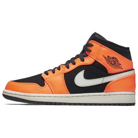 Кроссовки Air Jordan 1 Mid Black Cone
