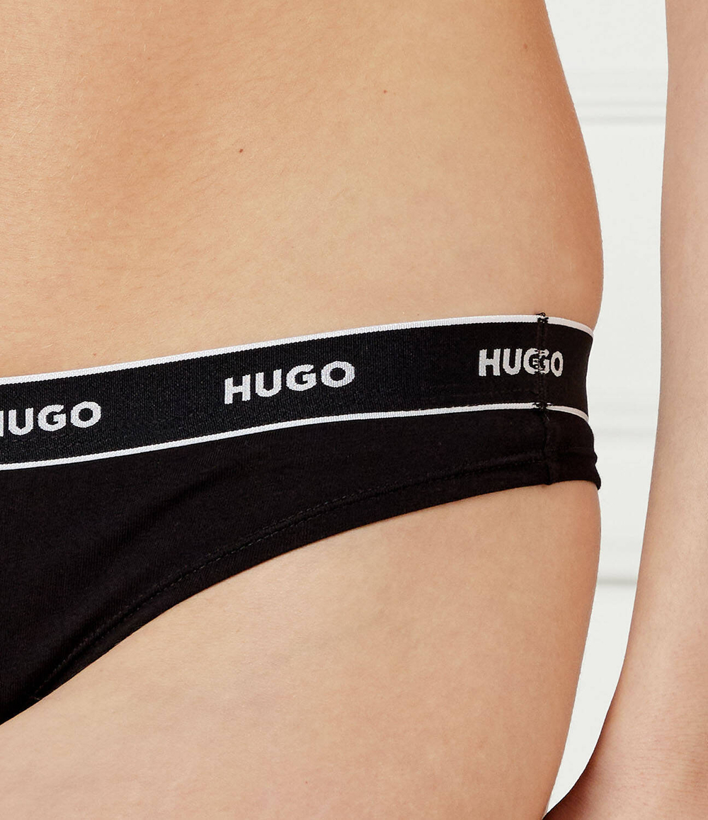 Стринги 3 пары Hugo Bodywear - черный(50480150)