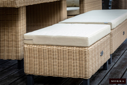 Комплект плетеной мебели MOKKA BELLA Family малый, соломенный