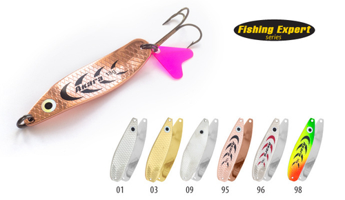 Блесна колебалка Akara 5039 Cyclops 18 гр. 98