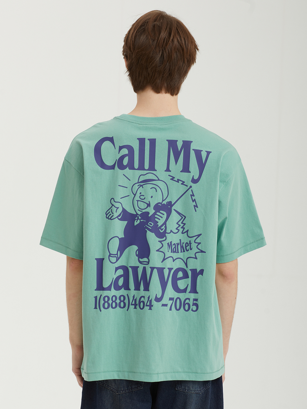 Мужская Футболка Walking And Talking Lawyer
