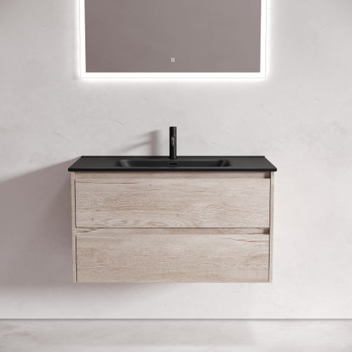 Тумба с раковиной Sancos Libra 90 см LB90EG дуб галифакс натуральный